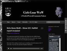 Tablet Screenshot of girlsgonewow.net